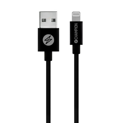 USB-A to Lightning Cable 1m Black