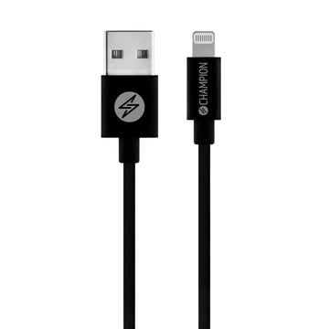 USB-A to Lightning Cable 1m Black