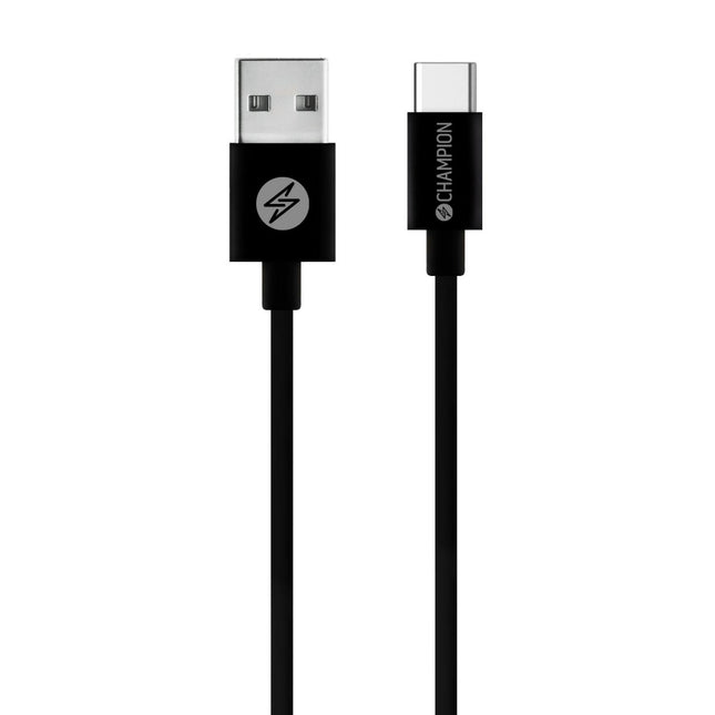 USB-A to USB-C Cable 2m Black