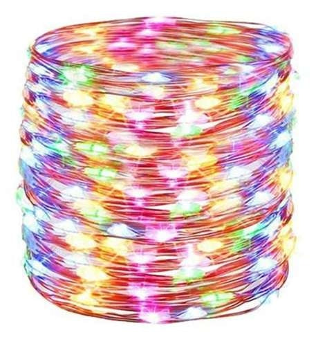 USB Christmas lights - wires 300 LED multicolor