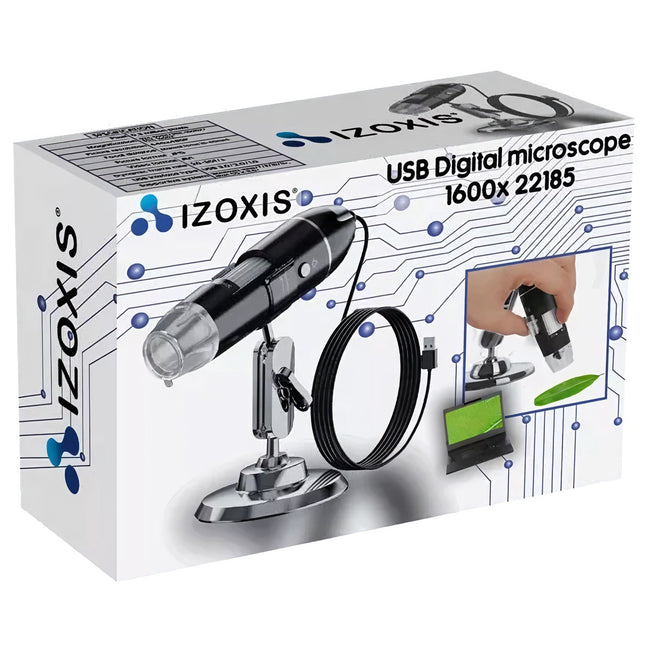 USB Digital Microscope 1600x Izoxis 25467