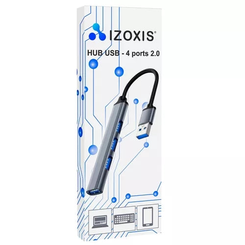 USB HUB - 1 port 3.0 + 3 ports 2.0 Izoxis 23316
