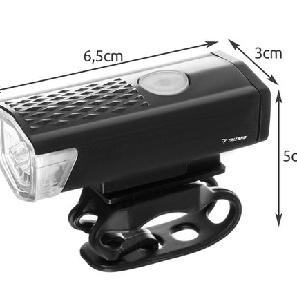 USB LED bicycle light + rear light