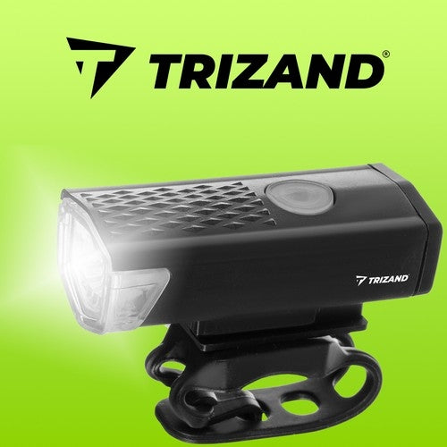 USB LED bicycle light + rear light