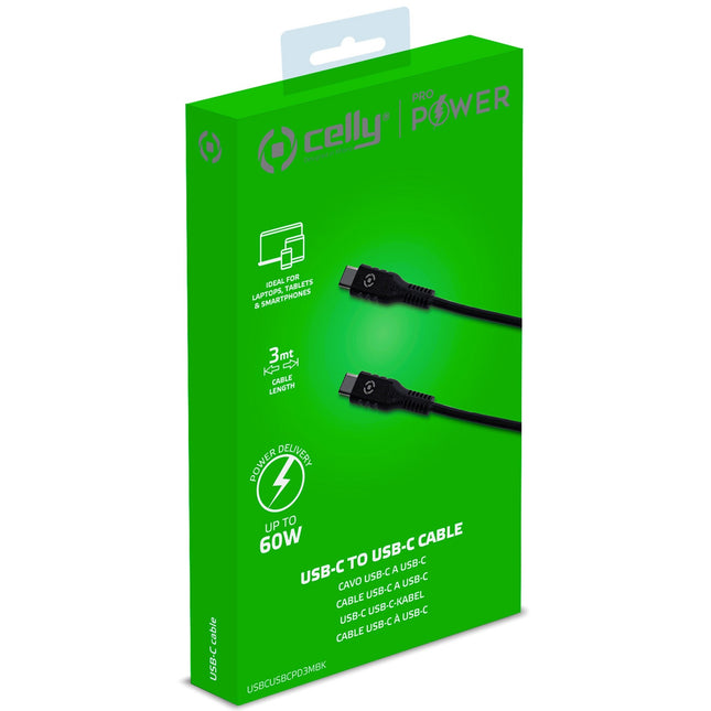 USB-PD USB-C - USB-C Cable 60W 3m