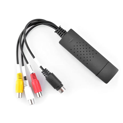 USB Video Grabber for VHS with S-Video and Composite Input, Windows 7/8, USB 2.0