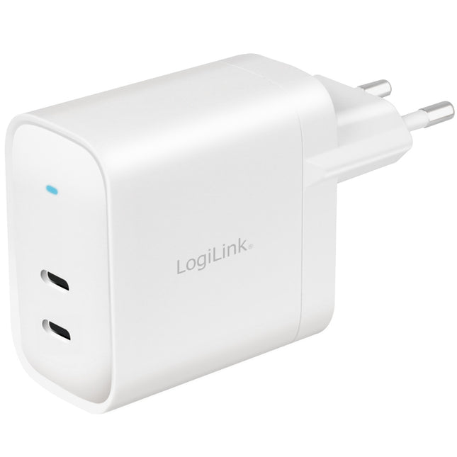 USB charger 2 x USB-C PD 65W GaN