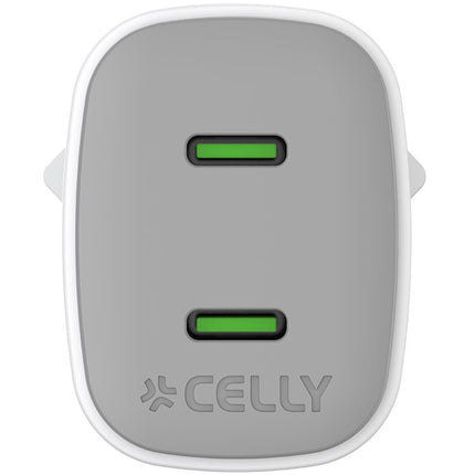 USB charger GaN 2 x USB-C PD 45W