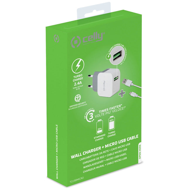 USB charger MicroUSB 2.4A