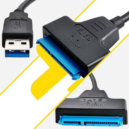 USB to SATA 3.0 Adapter, 2.5" HDD/SSD, Plug & Play