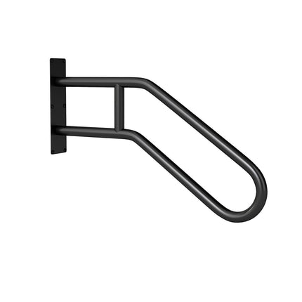 U-Shaped Wall-Mounted Handrail for 1-3 Steps, Metal