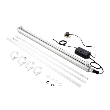 UV Water Purifier 55W, 12 GPM, 220V, Whole House