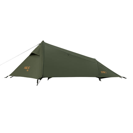 Ultra Light 2-Person Tent, Green, Compact Camping