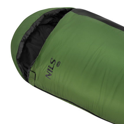 Ultra-Light Sleeping Bag, Black-Green, 5-20C, 710g