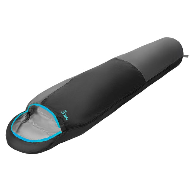 Ultra Light Sleeping Bag, Black-Mint, Compact