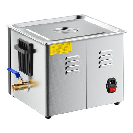 Ultrasonic Cleaner 15L, 40kHz Heated Digital Timer