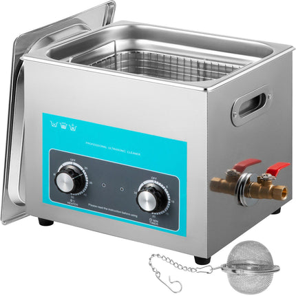 Ultrasonic Cleaner 15L with Heater, Timer, 40kHz