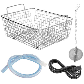 Ultrasonic Cleaner 6.5L, Heater Timer, 40kHz