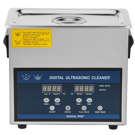 Ultrasone reiniger 6L, 28/40kHz, verwarming, timer