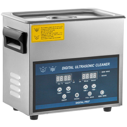 Ultrasone reiniger 6L, 28/40kHz, verwarming, timer
