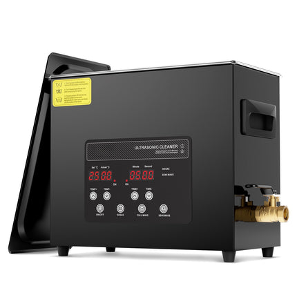Ultrasonic Cleaner 6L, 40kHz 180W, Heater & Timer
