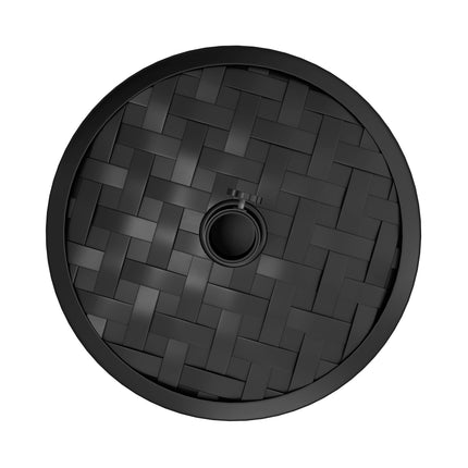 Umbrella Base, HDPE with Concrete, Fits 32-48mm Poles