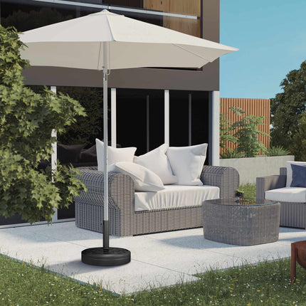 Umbrella Base, HDPE with Concrete, Fits 32-48mm Poles