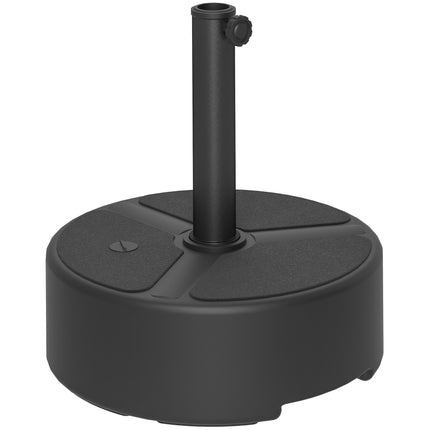 Umbrella Base Stand, HDPE, 20kg, Fits 38-48mm Poles