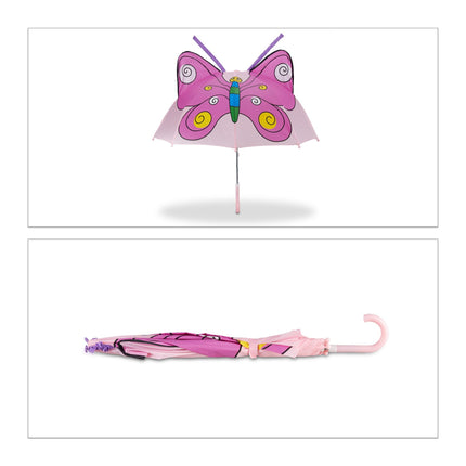 Umbrella for children with 3D motifs