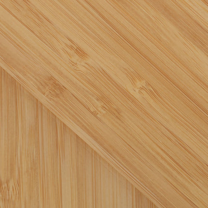 Unassembled bamboo knife block