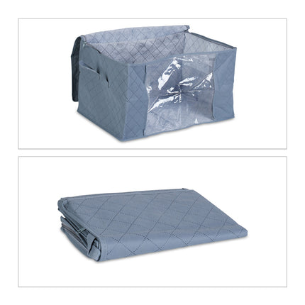 Under-Bed Storage Bags with Handles, Set of 6