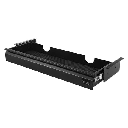 Under Desk Drawer Slide-Out 26 Inch, Steel Keyboard Tray