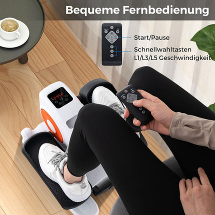 Under-Desk Electric Elliptical Trainer with Display