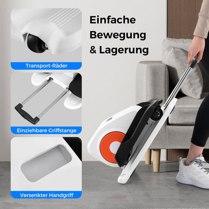 Under-Desk Electric Elliptical Trainer with Display