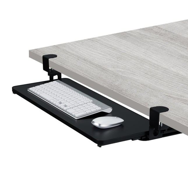 Under-Desk Keyboard Tray with Clamps
