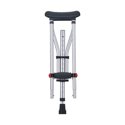Underarm Crutches, 13-Level Adjustable Aluminum, 300 lb Pair