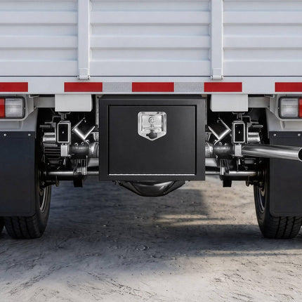 Underbody Truck Tool Box, Steel Locking Storage 18x12x14