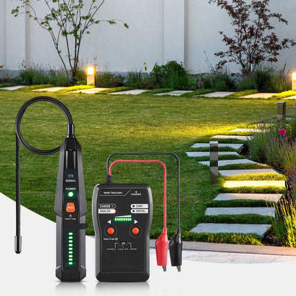 Underground Wire Locator, 6.5 Ft Depth, 3280 Ft Range
