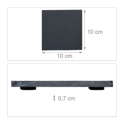 Underlay of slate, 10 pcs
