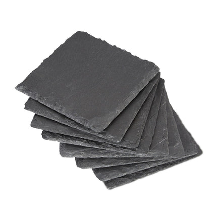 Underlay of slate - 8 pcs Bamboo box