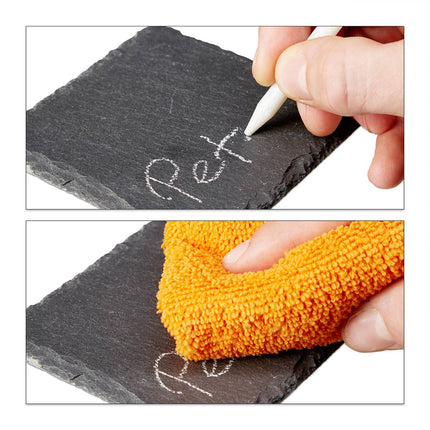 Underlay of slate - 8 pcs Bamboo box