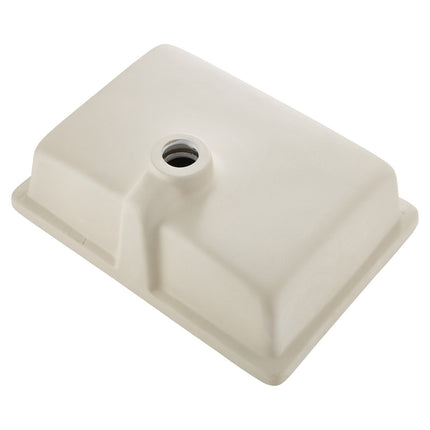 Undermount Bathroom Sink, 470 x 335 mm Ceramic, Overflow