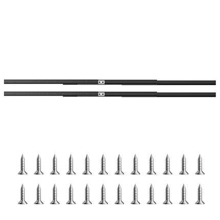Undermount Drawer Slides, 40 Inch, Full Extension, 260 Lb