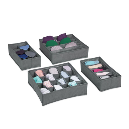 Underwear storage set of 4