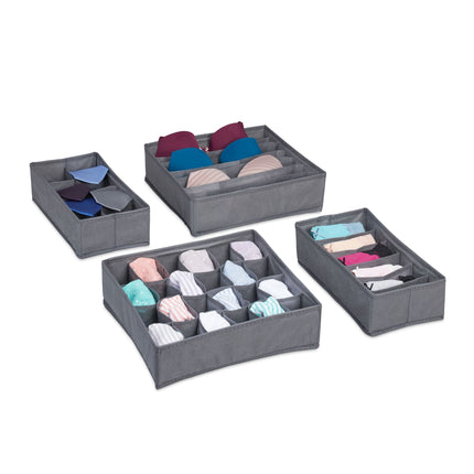 Underwear storage set of 4