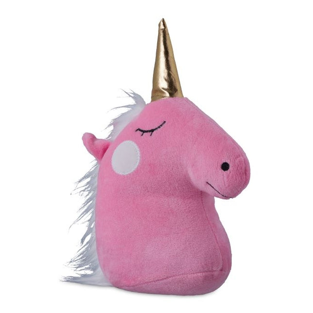 Unicorn door stop in pink