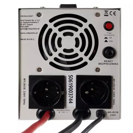 Uninterruptible Power Supply UPS SINUS PRO 1000E 12 / 230V