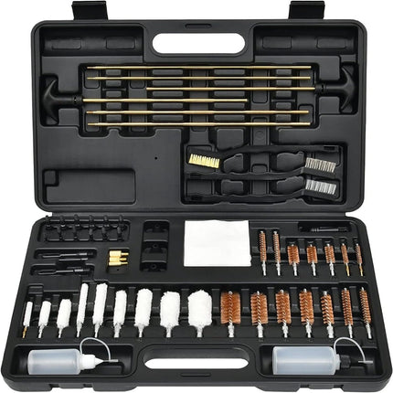 Universal Gun Cleaning Kit – Brass Rods, Brushes, Carry Case
