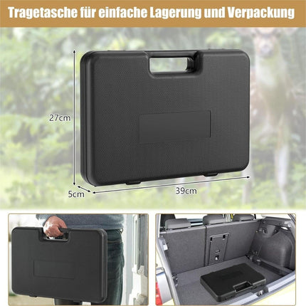 Universal Gun Cleaning Kit – Brass Rods, Brushes, Carry Case