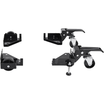 Universal Mobile Base Stand, 400 lb, Adjustable, Swivel Wheels